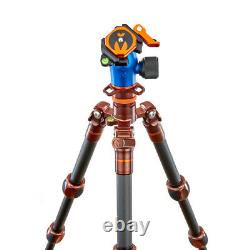 3 Legged Thing LEO 2.0 Carbon Fibre Tripod + AirHed Pro Lever Head. Earth Bronze