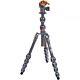 3 Legged Thing Leo Pro 2.0 Carbon Fibre Tripod With Airhed Pro Lever Kit Grey