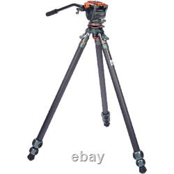 3 Legged Thing Mike Carbon Fibre Tripod with Leveling Base AirHed Cine Standard
