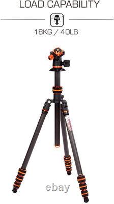 3 Legged Thing PUNKS Billy 2.0 Carbon Fibre Tripod with Airhed Neo 2.0 Black
