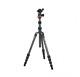 3 Legged Thing Punks Brian Carbon Fibre Travel Tripod With Airhed Neo Black