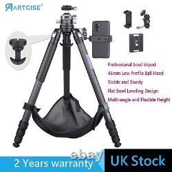 32mm Carbon Fiber Bowl Tripod Heavy Duty Tripod with 46mm Low Profile Ball Head