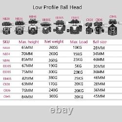 61/155 cm Camera Tripod, Compact Carbon Fiber Tripod + External Center Column