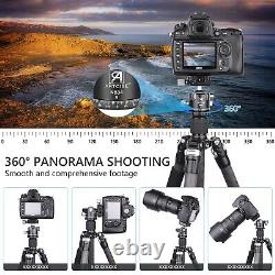 ARTCISE 76.4 Carbon Fiber Camera Tripod With34mm Low Profile Ball Head Compact