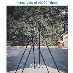 ARTCISE Carbon Fiber Tripod 40mm Leg Heavy Duty Camera Tripod Stand With75mm Bowl