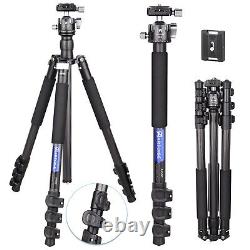 ARTCISE Carbon Fiber Tripod Camera Tripod Flip Lock Video Tripod With Ball Head