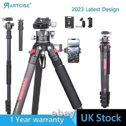 ARTCISE Carbon Fiber Tripod Compact Camera Tripod With Ball Head Arca Swiss Plate