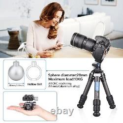 ARTCISE Mini Table-Top Tripod Camera Carbon Fiber Stand Holder Ball Head Kit