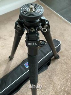 BENRO Carbon Fibre Tripod C2570F with carry case and accessories