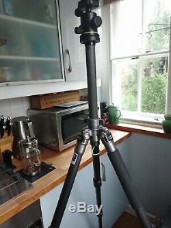 Benro 4 Section carbon fibre tripod & Arca Swiss type Ball Head (hardly used)