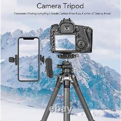 Camera Tripod Portable 3 Angle Adjustable Carbon Fiber Camera Tripod Stand NEW