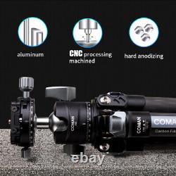 Coman Portable Tripod Carbon Fiber Tripod + Ball Head for DSLR Camera