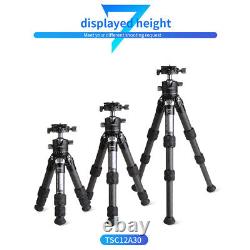 Coman Portable Tripod Carbon Fiber Tripod + Ball Head for DSLR Camera