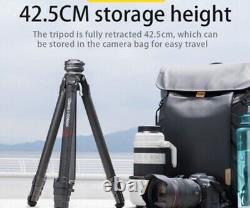 Coman Zero F38 Carbon Fiber Tripod 1.6m Camera Tripod + Quick Release & Rotation