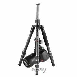 Digital Camera Tripod Stand Flexible High Stand Carbon Fibre 143cm Holder Mount