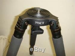 E-image 771-ct Four Section Extra Tall Heavy Duty Carbon Fiber Tripod
