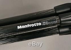 EXCELLENT Manfrotto 190CX3 Carbon Fiber Tripod Legs