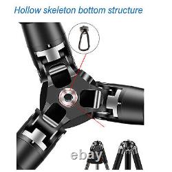 Foldable Carbon Fiber Camera Tripod Angle Adjustable Legs Lightweight And