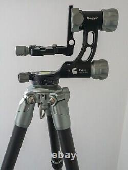 Fotopro E6L Eagle Series 5-section Carbon Fibre Tripod with E-6H Gimbal Head