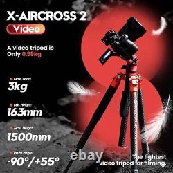 Fotopro X-Aircross 2 Carbon Fiber Video 59 Tripod with Fluid Head