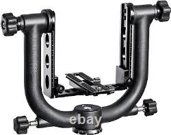 GH1000 Heavy-Duty Carbon Fiber Double Gimbal Tripod Head with Arca-Swiss Quick