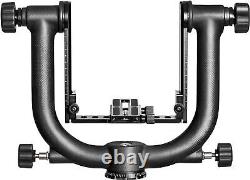 GH1000 Heavy-Duty Carbon Fiber Double Gimbal Tripod Head with Arca-Swiss Quick