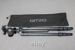 GITZO 2541 Carbon Fibre Tripod with GITZO 2780 QR Head & GITZO Carry Case VGood