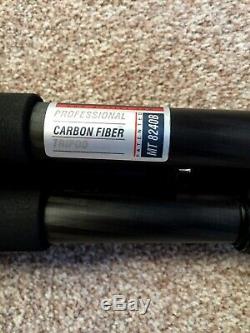 Giottos Carbon Fibre Tripod (MT8240B) & Head (MH1311) Excellent Condition