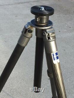 Gitzo 1228 Mountaineer carbon fiber 4 section tripod Used Once! French Made