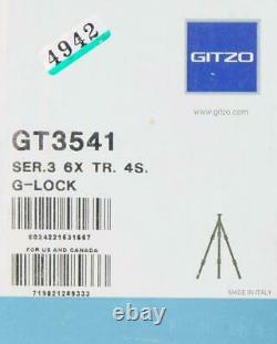 Gitzo GT3541 6X Carbon Fiber Tripod Lens with Box, NO Head MUST READ! (4942)