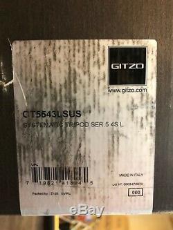 Gitzo Systematic GT5543LS Series 5 4-Section Carbon Fiber Tripod, Long