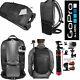 Gopro Black Seeker Backpack Awopb-001 + Carbon Fiber Flexible Tripod For Gopro