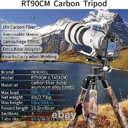 INNOREL RT90CM Systematic Tripod 63in/160cm Professional Carbon Fiber Heavy Duty