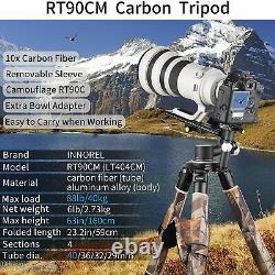 Innorel RT90CM Carbon Fiber Tripod 75mm with Camouflage Sleeve
