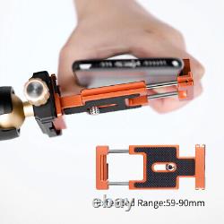 K&F Concept 68 Carbon Fiber Camera Tripod Monopod 10KG Load with phone clip
