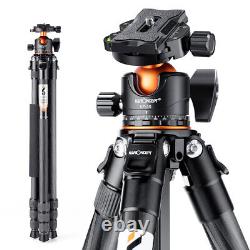 K&F Concept 70 Carbon Fiber Camera Tripod Monopod Heavy Duty for Canon Nikon UK