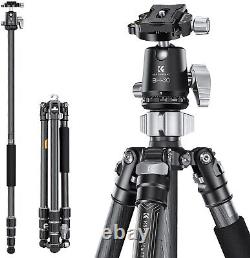 K&F Concept X-Series 68 inch/172cm Carbon Fiber Camera Tripod, Professional Photo