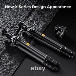 K&F Concept X-Series 68 inch/172cm Carbon Fiber Camera Tripod, Professional Photo