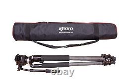 Kenro Standard Video Tripod Kit (Carbon Fibre) KENVT102C