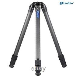 Leofoto LM-363C Carbon Fiber Tripod and LH-40 Head with Bowl and Case for Camera