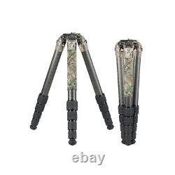 Leofoto LM Summit CAMO LM-365C 10Layer Carbon Hollow-out Spider 75mm Bowl Tripod