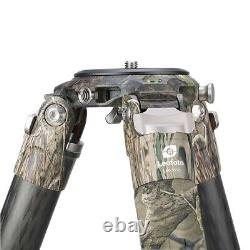 Leofoto LM Summit CAMO LM-365C 10Layer Carbon Hollow-out Spider 75mm Bowl Tripod