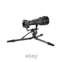 Leofoto LM Summit LM-404C 10 Layer Carbon Hollow-out Spider 100mm Bowl Tripod