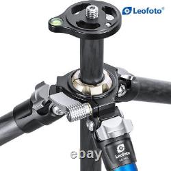 Leofoto LO-224C Carbon Fiber Lightweight VideoTripod with Built-In Ball