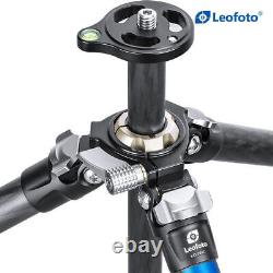 Leofoto LO-224C Tripod Carbon Fiber Lightweight Video Tripod with Built-In Ball