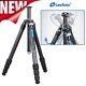 Leofoto Lo-324c Carbon Fiber Lightweight Video Tripod With Built-in Ball And Bag