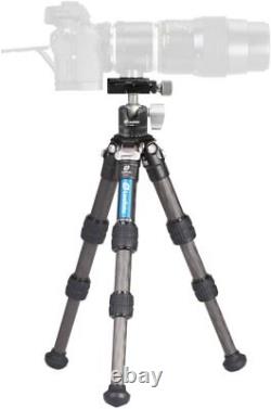 Leofoto LS-223C Travel Tripod Portable Carbon Fiber Tripod for Sony Canon Nikon