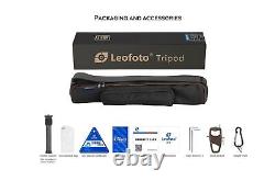 Leofoto LS-224C + LH25 + DC-222C Professional Carbon Fiber Tripod Set
