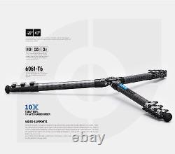 Leofoto LSR-324C Light Weight Carbon Fiber Flip Lock Tripod