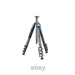 Leofoto LV-284C Manba LV Video Head System Flip Lock Carbon Fibre Tripod 10kg